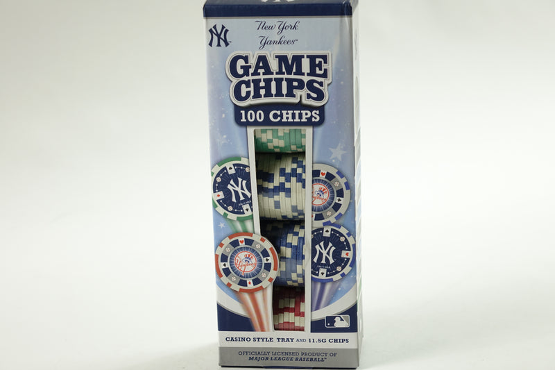 MLB New York Yankees Poker Chips 100pc