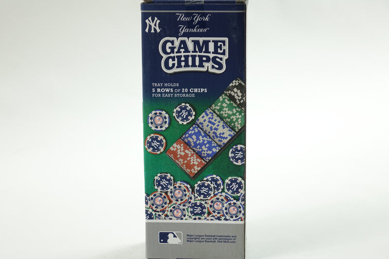 MLB New York Yankees Poker Chips 100pc