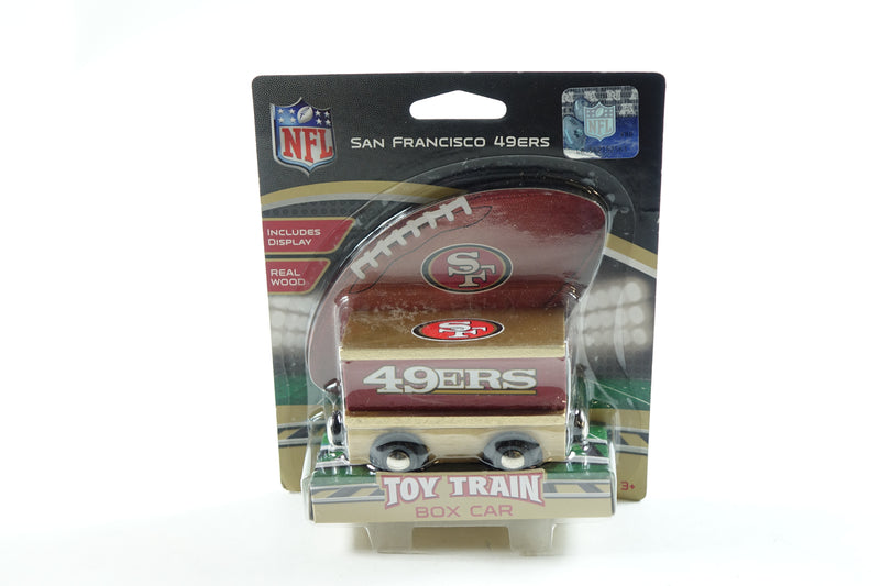 NFL San Francisco 49ers Toy Train Box Car