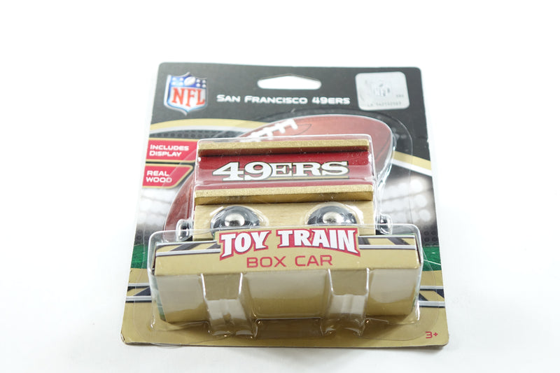 NFL San Francisco 49ers Toy Train Box Car