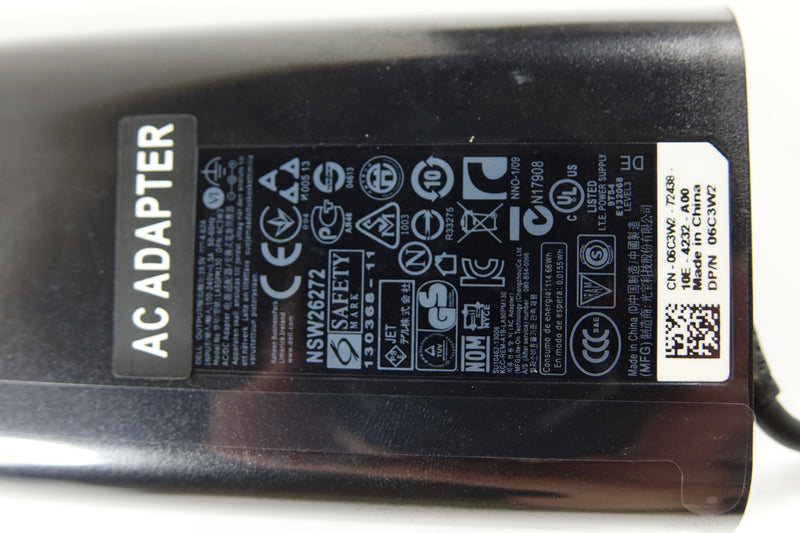 90W Replacement AC Adapter Fit for Dell Laptop 19.5V