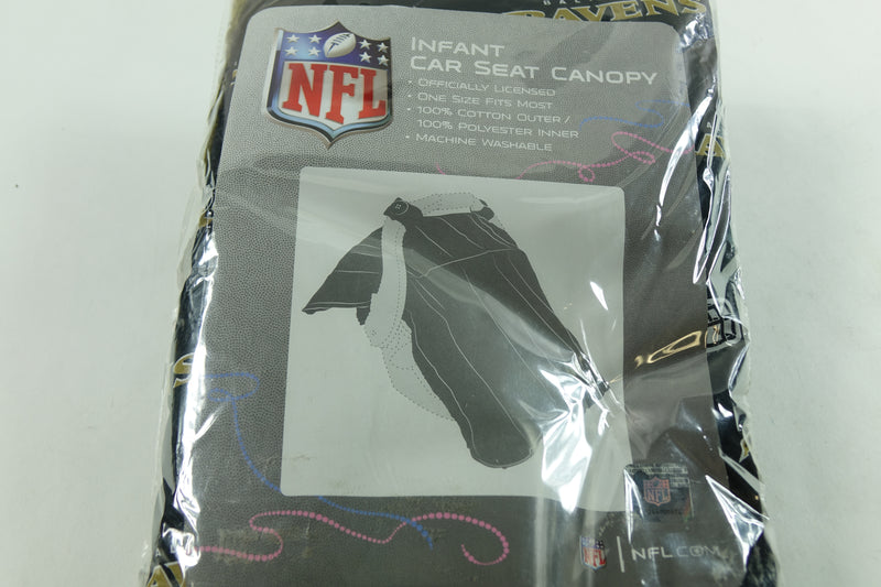 NFL Baltimore Ravens Infant Car Seat Canopy