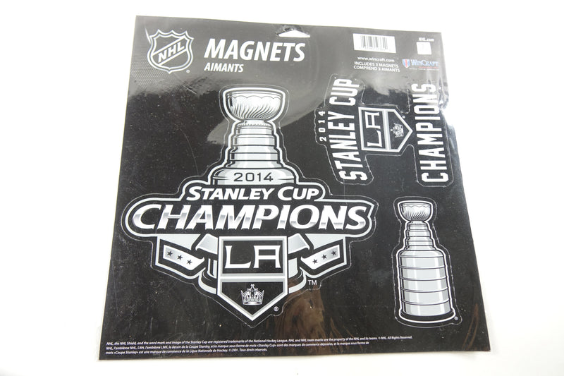 Wincraft NHL 2014 LA Stanley Cup Champions (3 Magnets)