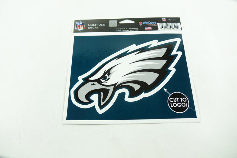 WinCraft NFL Philadelphia Eagles Multi-Use Decal, 4.5" x 5.75",