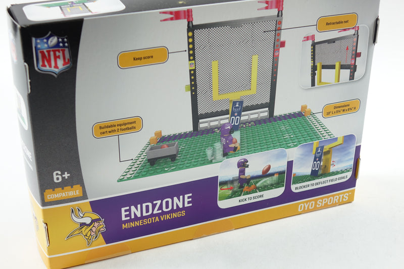 OYO NFL Minnesota Vikings Endzone Set 2.0