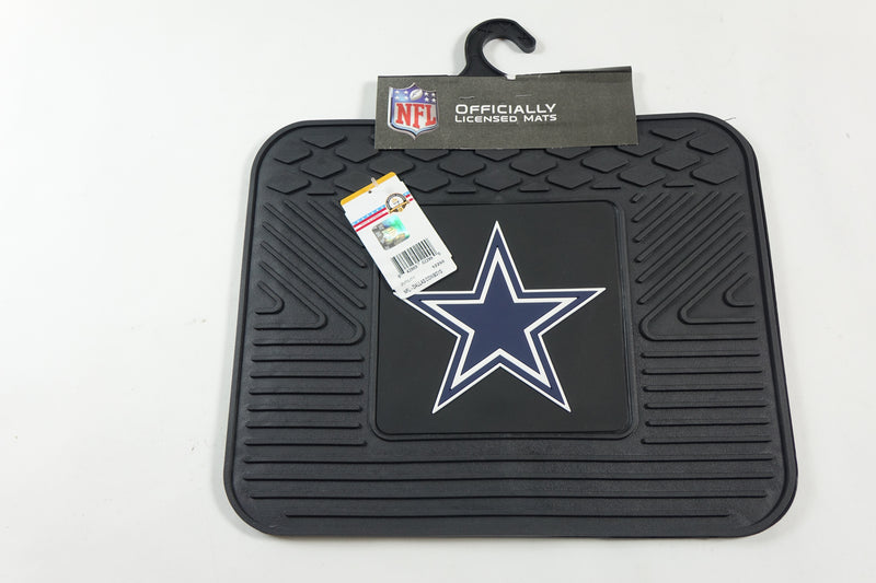 NFL Dallas Cowboys Back Row Utility Car Mats - 2 Piece Set, 14" x 17" One Size