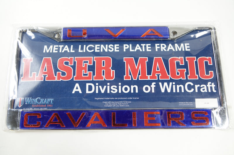 NCAA Virginia Cavaliers Metal License Plate Frame