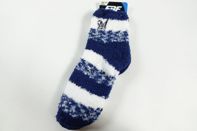 RMC Stripe Sleep Socks MLB Milwaukee Brewers