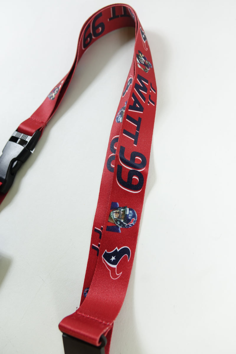 NFL Houston Texans J.J. Watt Players Action Lanyard.