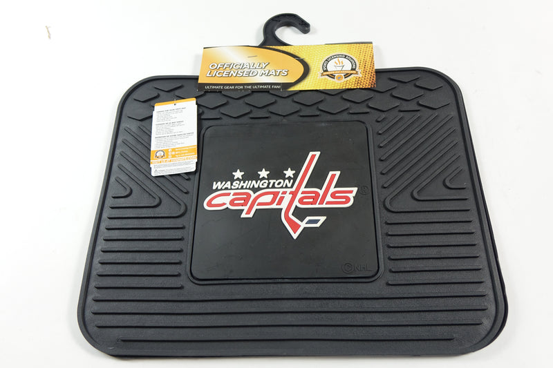 NHL Washington Capitals Back Row Utility Car Mats - 2 Piece Set, 14" x 17"