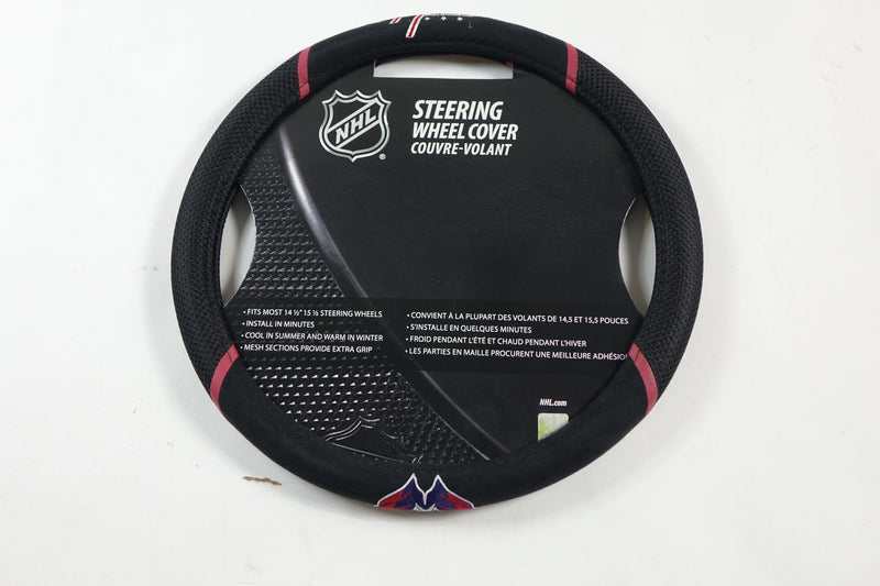 NHL 15638 Washington Capitals Embroidered Steering Wheel Cover