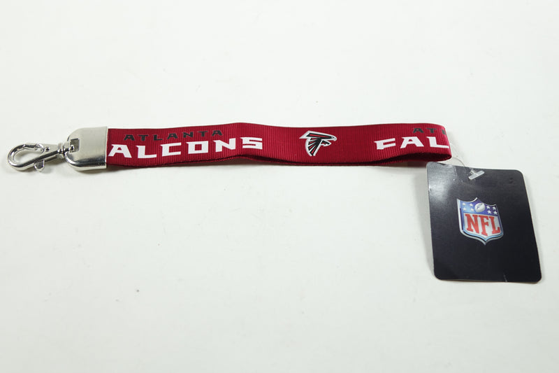 NFL Atlanta Falcons Wristlet Lanyard, Red, One Size