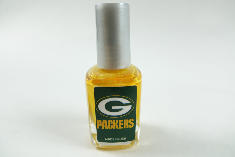 NFL Green Bay Packers Yellow Nail Polish.