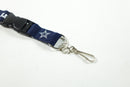 NFL Dallas Cowboys Unisex LANYARDS, Back, One Size, silver/navy, PSGLS0282316