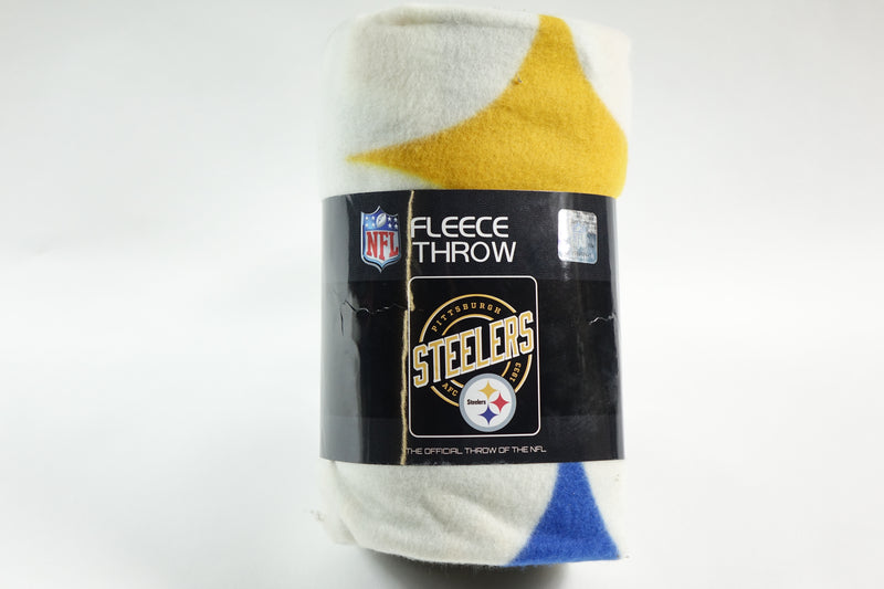 NFL Pittsburgh Steelers Fleece Throw Blanket, 50" x 60", Campaign