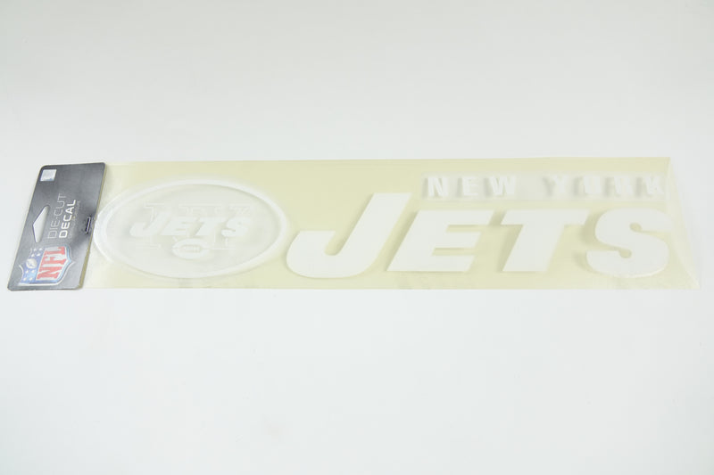 NFL New York Jets Perfect Cut Decal, 4" x 16"