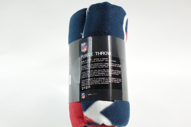 NFL Houston Texans Fleece Throw Blanket, 50" x 60", Campaign