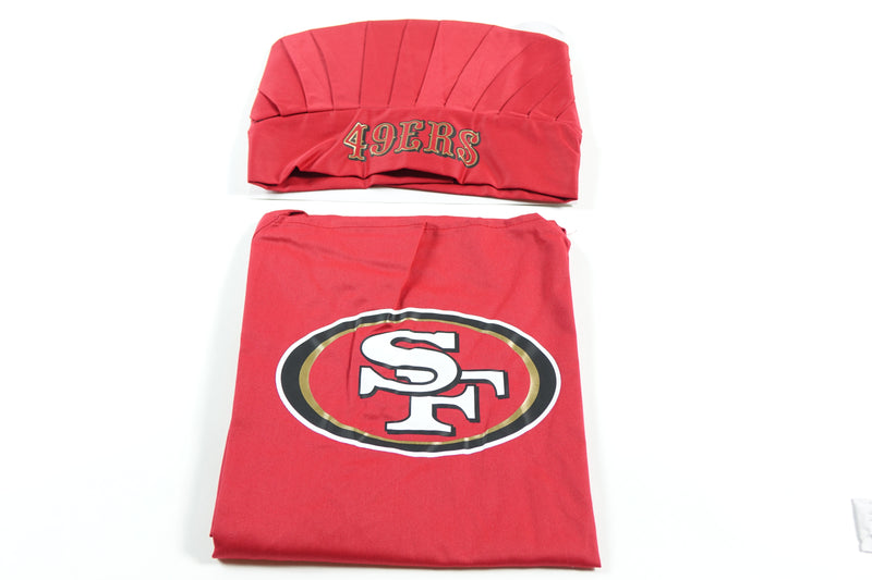 NFL San Francisco 49ers Unisex Chef Apron & Ha, Back, One Size