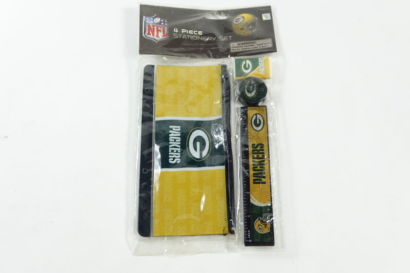 4Pc Stationery Set NFL Green Bay Packers