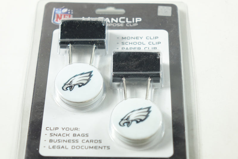 NFL Philadelphia Eagles Football MyFanClip Money Clip