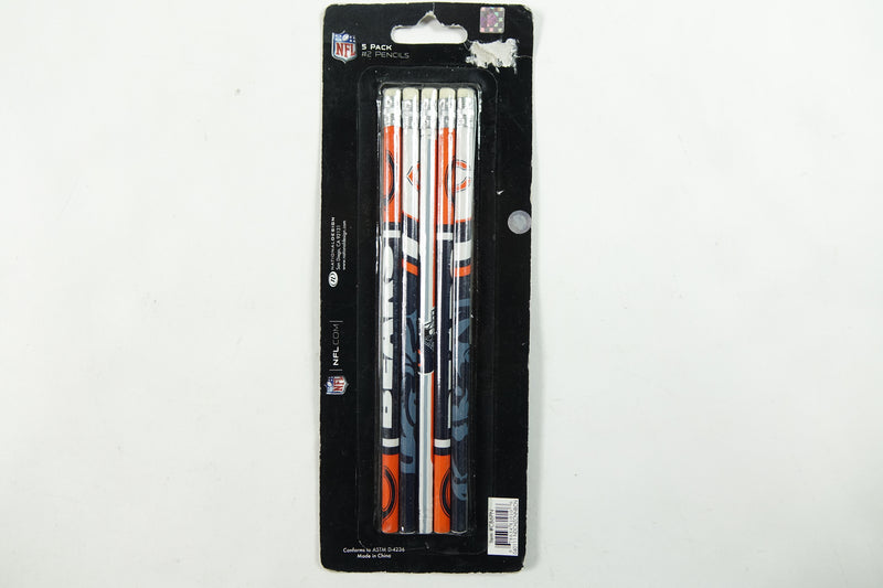 NFL Chicago Bears 5 Pack Pencils