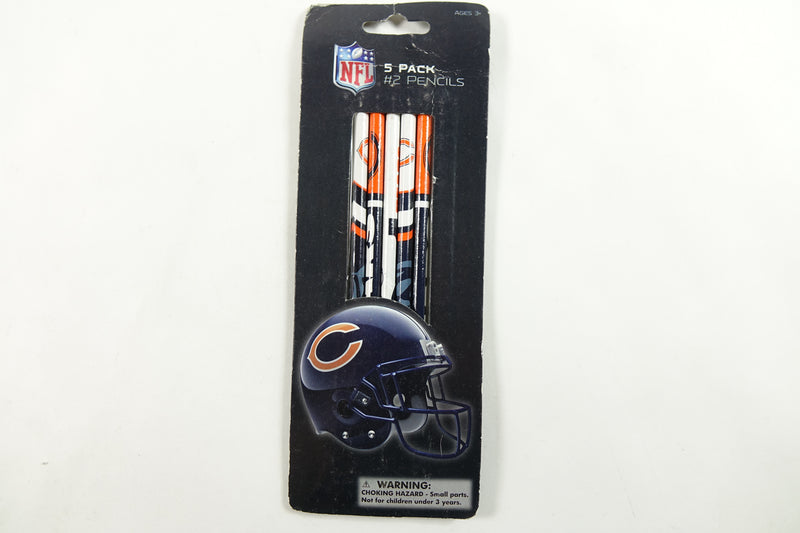 NFL Chicago Bears 5 Pack Pencils