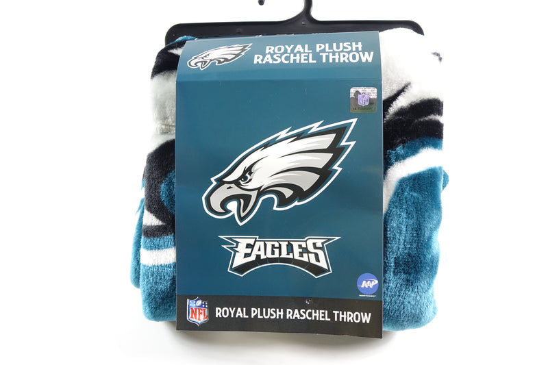 NFL Philadelphia Eagles 50x60 Raschel Restructure Design Blanket One Size