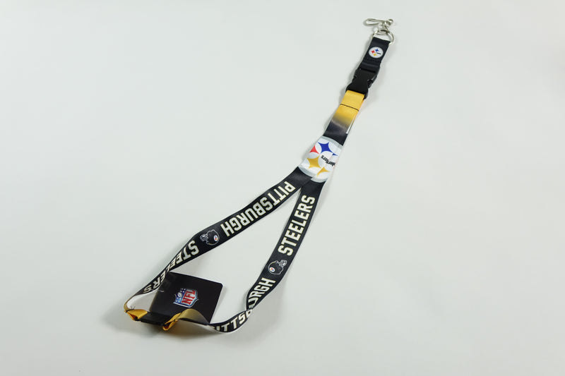 NFL Pittsburgh Steelers Unisex LANYARDS, Back, One Size