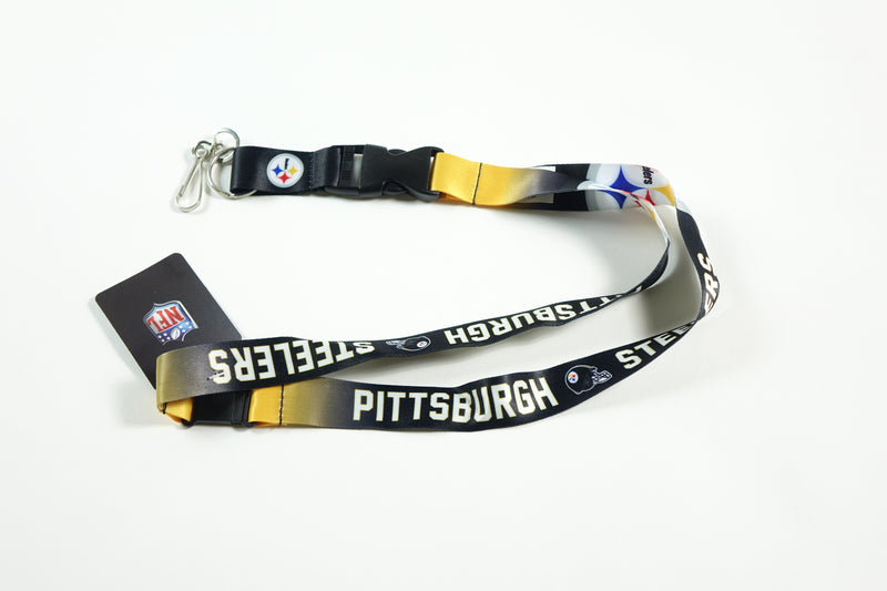 NFL Pittsburgh Steelers Unisex LANYARDS, Back, One Size