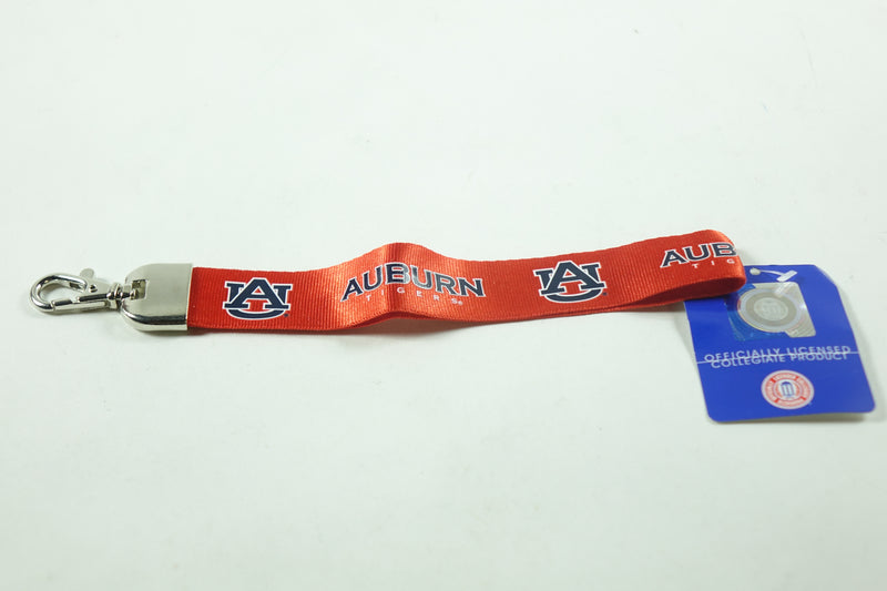 NCAA Auburn University Wristlet Lanyard, Orange, One Size