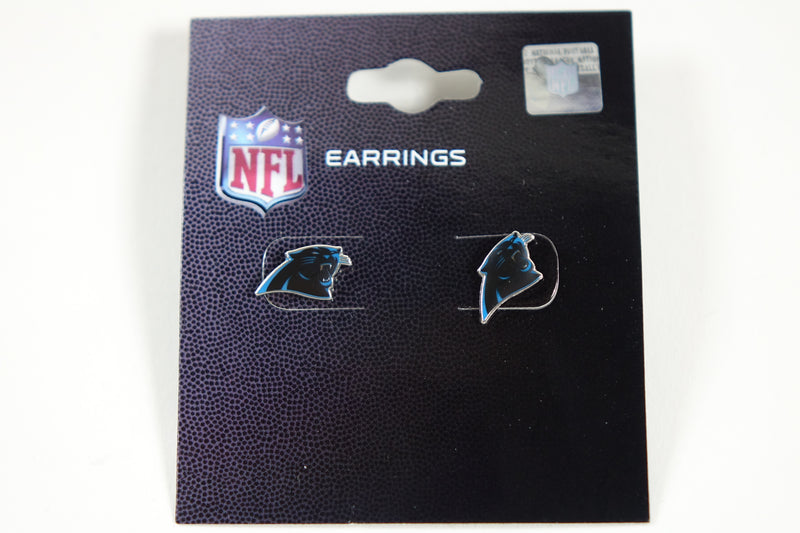 NFL Carolina Panthers Earrings Post