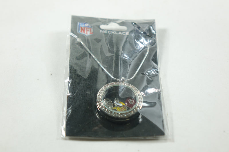 NFL Womens Minnesota Vikings Locket Necklace 18 inch Team Color