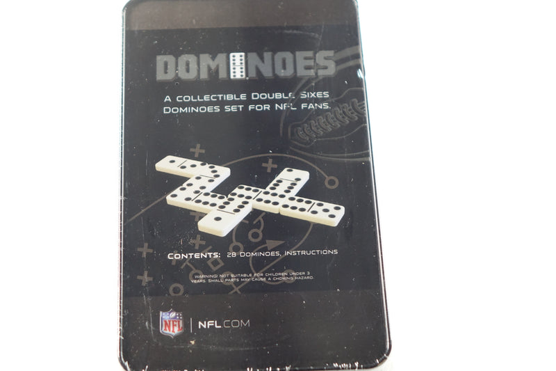 NFL Denver Broncos Collector Edition Double Six Dominoes One Size