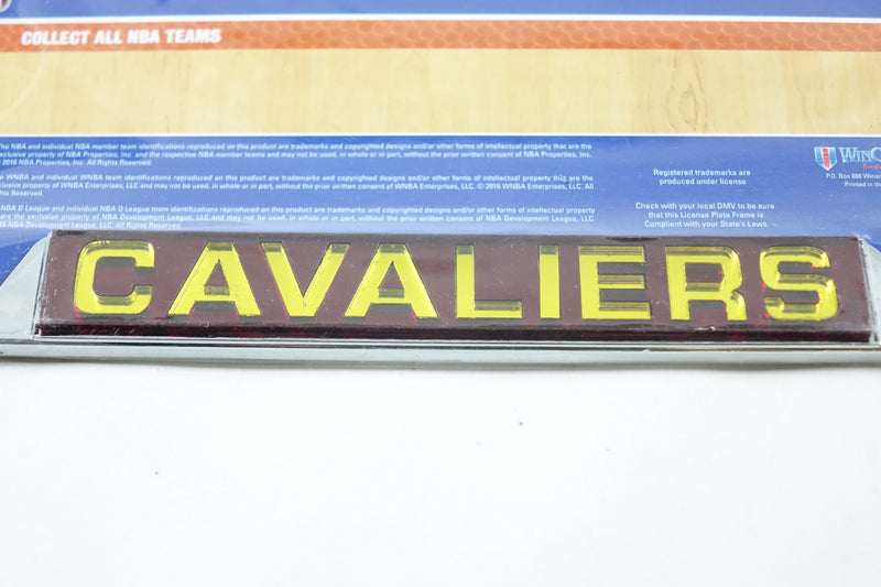 NBA Cleveland Cavaliers Metal License Plate Frame