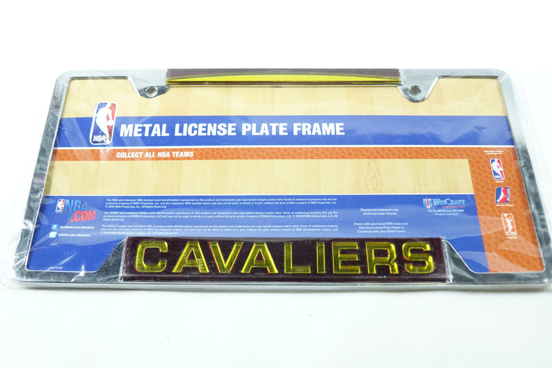 NBA Cleveland Cavaliers Metal License Plate Frame