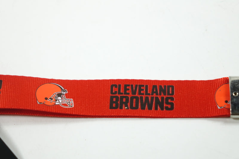 NFL Cleveland Browns Wristlet Lanyard Style Orange