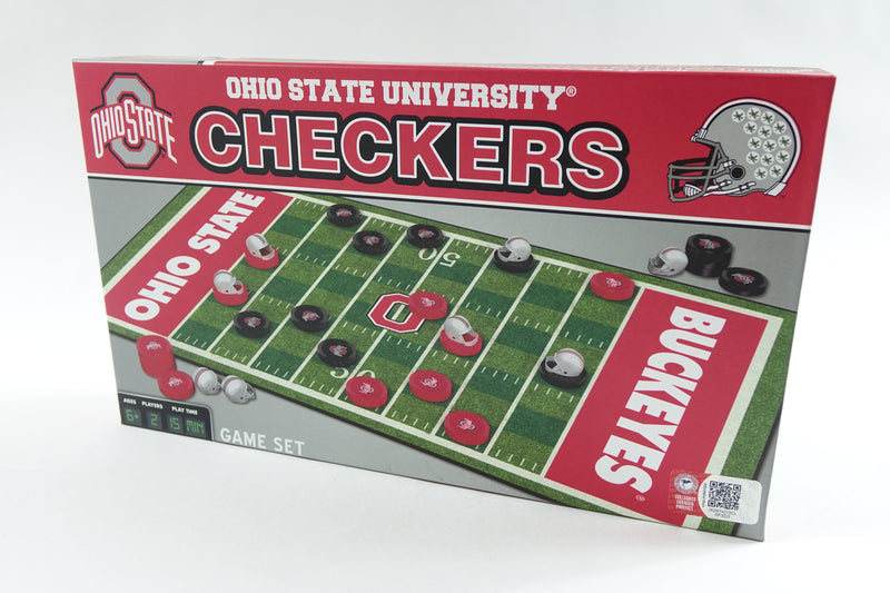 NCAA Ohio State Buckeyes Checkers Board Game , 13" x 21"