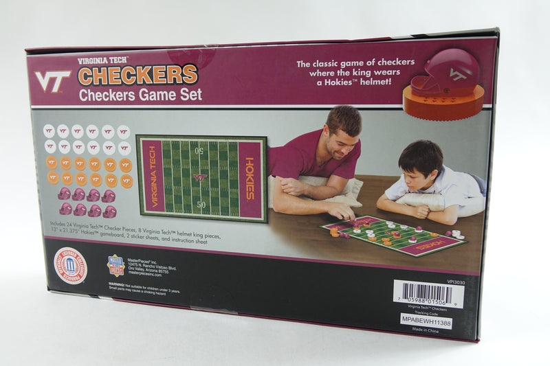 MasterPieces Family Game - NCAA Virginia Tech Hokies Checkers