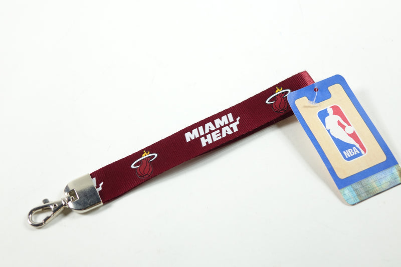 NBA New Orleans Pelicans Miami Heat Wristlet Lanyard, Red, One Size