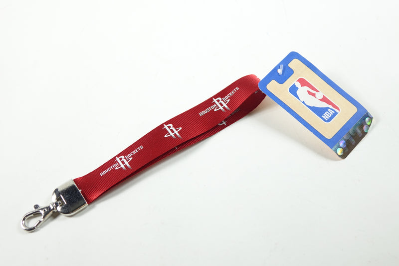 NBA Houston Rockets Wristlet Lanyard, Red, One Size