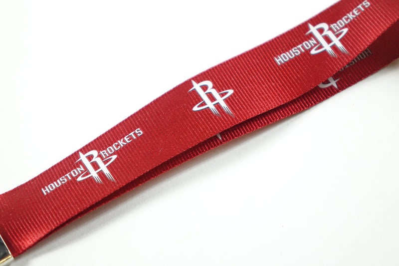 NBA Houston Rockets Wristlet Lanyard, Red, One Size