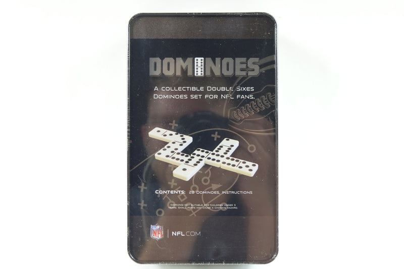 NFL New York Giants Collector Edition Double Six Dominoes One Size