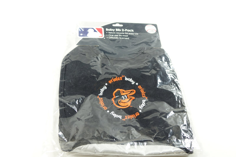 Baltimore Orioles MLB Baby Fanatic Bibs 2-Pack