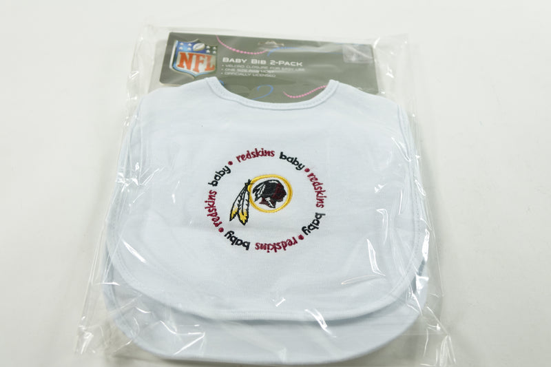 NFL Washington Redskins Baby Bib - 2 Pack