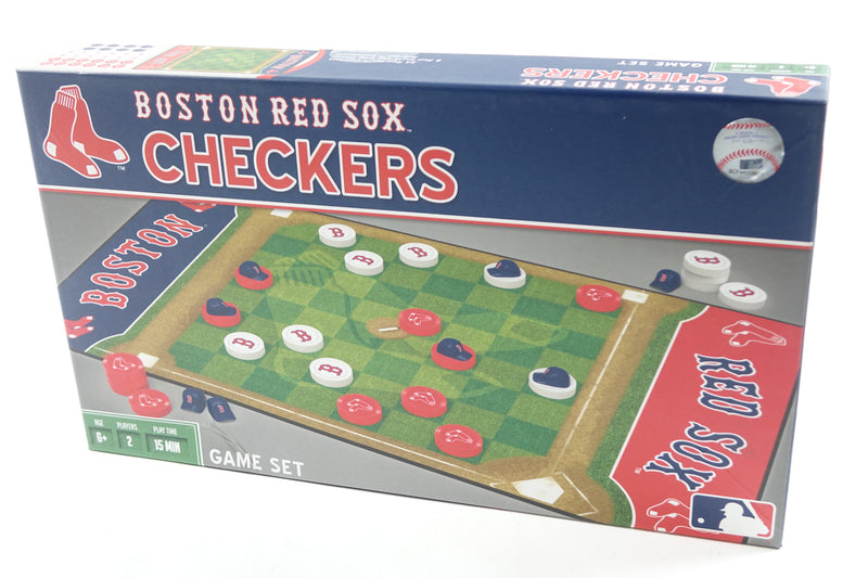 MLB Boston Red Sox Checkers Board Game 13" x 21"