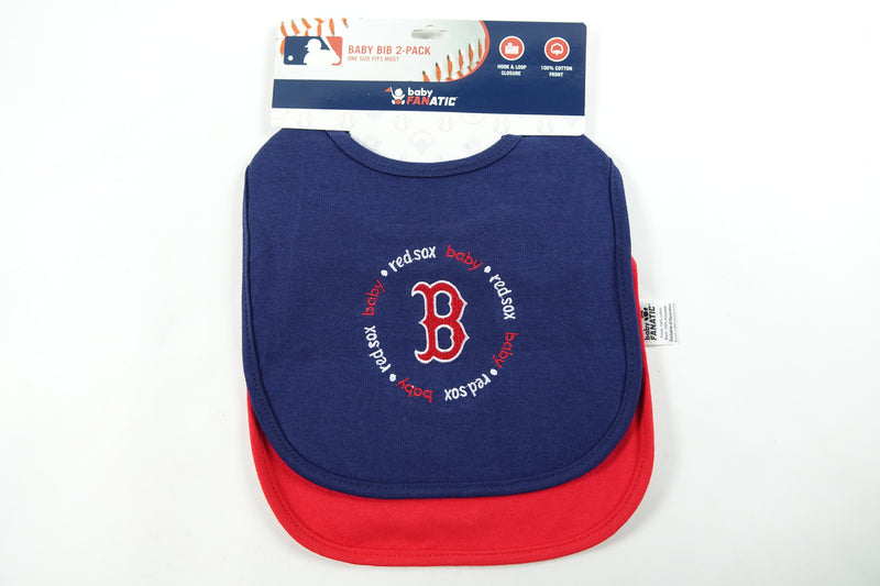 MLB Boston Red Sox Baby Bibs 2-Pack