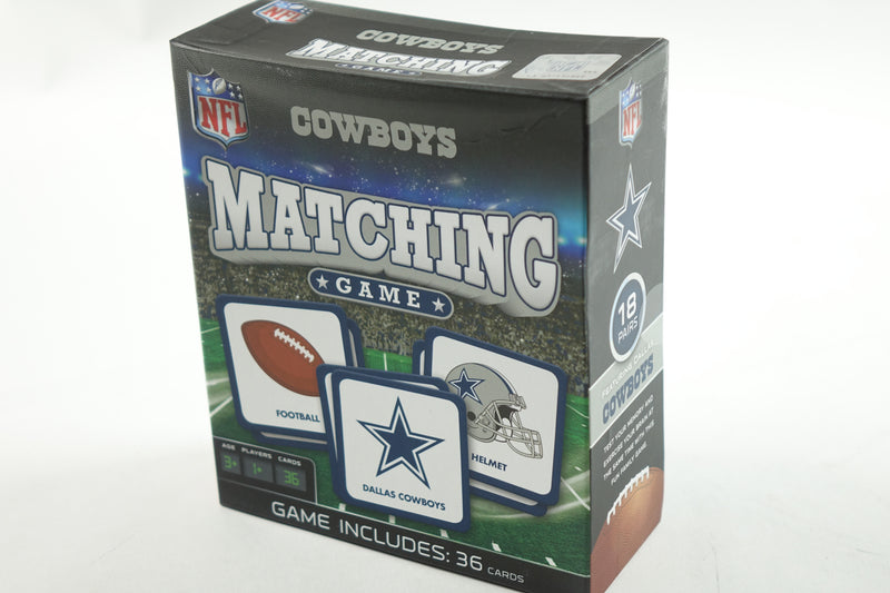 NFL Dallas Cowboys Matching Game Ages 3+ For Ages 3+