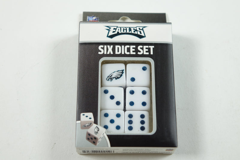 NFL Philadelphia Eagles Dice Set, One Size