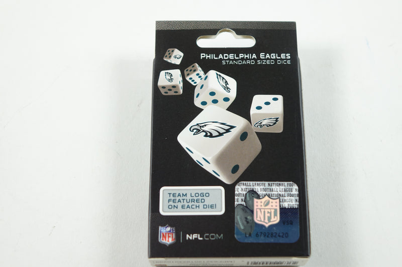 NFL Philadelphia Eagles Dice Set, One Size