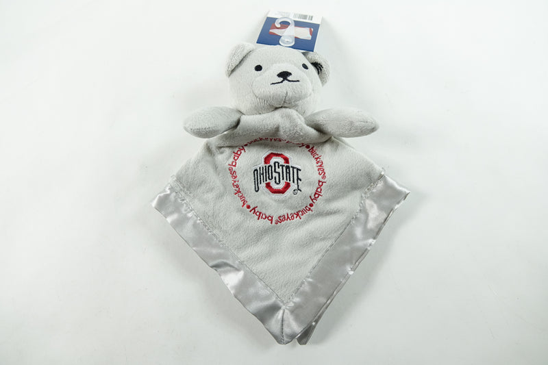 NCAA Ohio State Buckeyes Security Bear Blanket, One Size, Gray